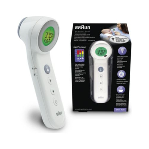 BRAUN Thermomètre BNT 400 - Mesure précise sans contact