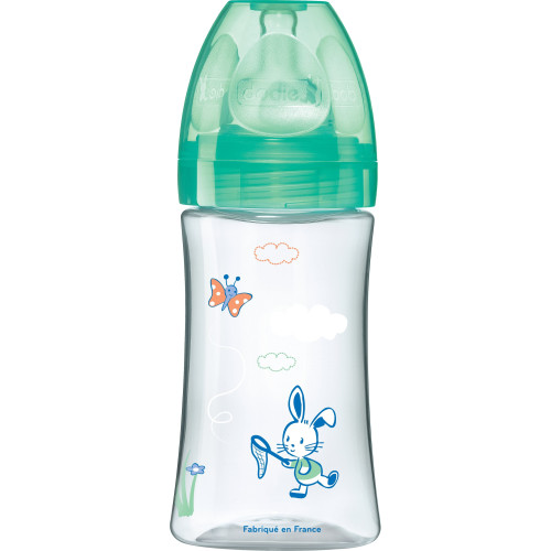 DODIE Biberon Initiation Anti-Colique Vert 270ml - Sein-Biberon