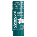 Dermophil Indien Stick Lèvres Tiaré Bio 4g - Hydrate et Protège