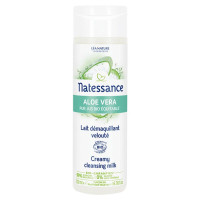 Natessance Lait Démaquillant Bio Aloé Vera 200ml - Hydratant Apaisant