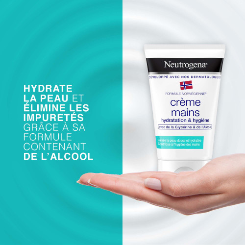 Neutrogena Crème Mains 50ml - Hydratation Intense & Hygiène