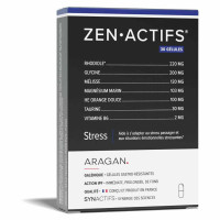 ARAGAN Synactifs Zenactifs 30 gélules - Réduit stress et fatigue