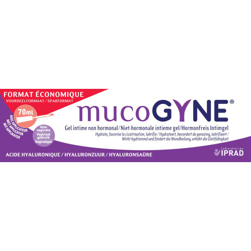 Mucogyne Gel Intime 70ml - Hydratation et Lubrification