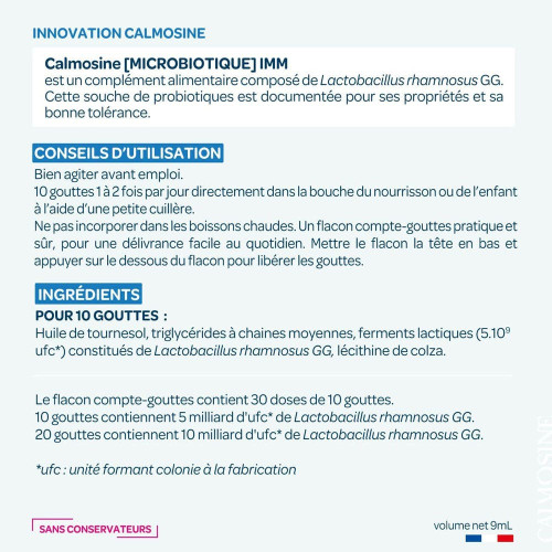 Calmosine IMM 9ml LAUDAVIE: Boost Immunité Nourrisson