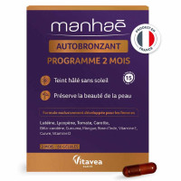 Manhaé Autobronzant 60 Gélules - Teint hâlé