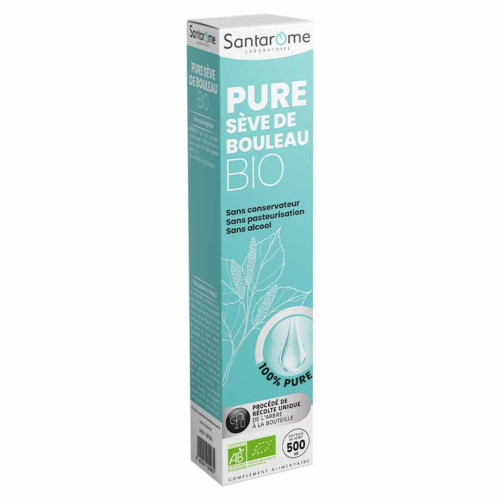 Santarome Bio Pure Sève de Bouleau 500ml - Reminéralisant Naturel