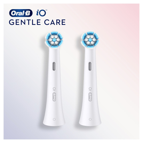 Oral B Io Gentle Care 2 Brossettes - Nettoyage Doux Efficace