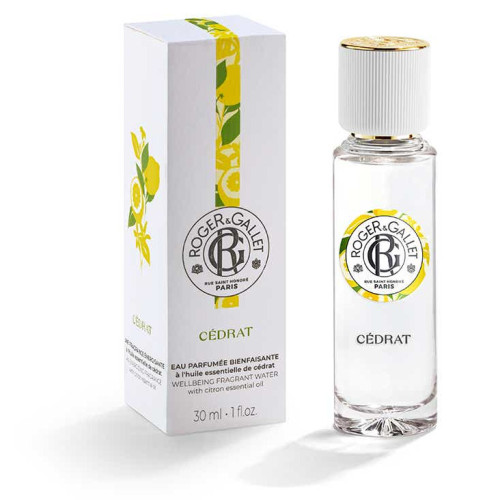 Eau Parfumée Cédrat 30ml - Stimule Corps et Esprit