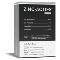 ARAGAN Synactifs Zinc Actifs 60 gélules - Soutien Immunitaire