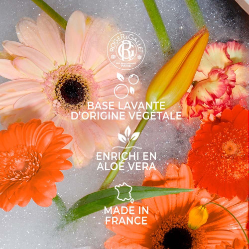 Gel Douche Néroli Roger & Gallet 200ml - Hydratant et Relaxant