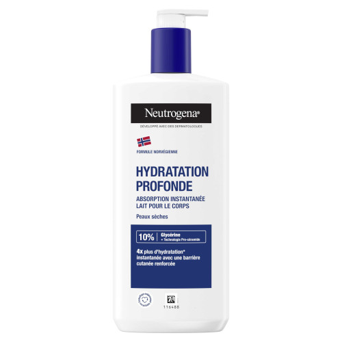 NEUTROGENA Deep Moisture 400ml - Hydratation 48H pour peau sèche