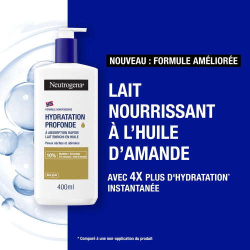 NEUTROGENA Lait Hydratation Profonde 400ml