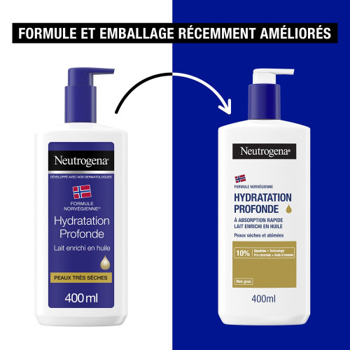 NEUTROGENA Lait Hydratation Profonde 400ml