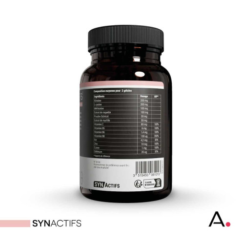 ARAGAN Synactifs CapActifs Absolu 180 Gélules - Pousse Cheveux Ongles