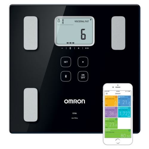 Omron VIVA Pèse-Personne Connecté Suivi Corporel Complet