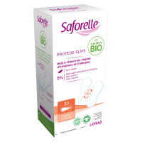 Saforelle Protège-slips Bio Extra-Fins x30 - Confort et Sécurité