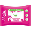 Saforelle Miss Lingettes Intimes 25pcs - Douceur et Apaisement