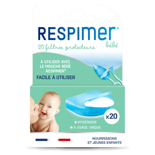 Respimer Bébé 20 Filtres Protecteurs LABORATOIRE DE LA MER