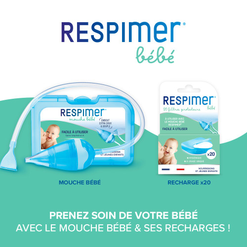 Respimer Bébé 20 Filtres Protecteurs LABORATOIRE DE LA MER