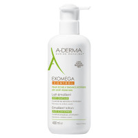 Exomega Control Lait Émollient 400ml - Apaise et Nourrit Peaux Sèches