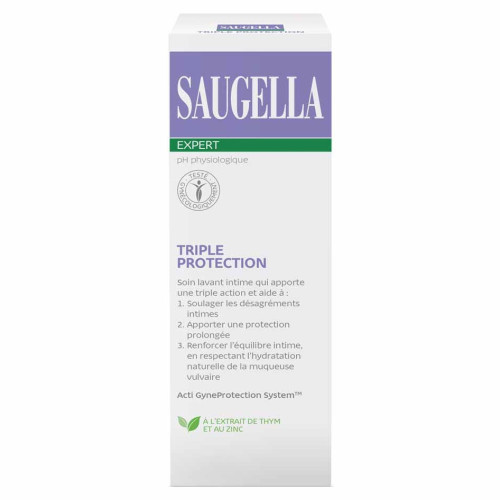Saugella Expert Triple Protection 250ml - Hygiène Intime Douceur