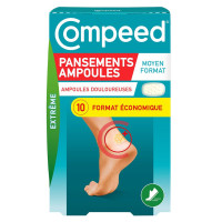 Compeed Pansements Ampoules Extrême 10 - Soulagement Rapide