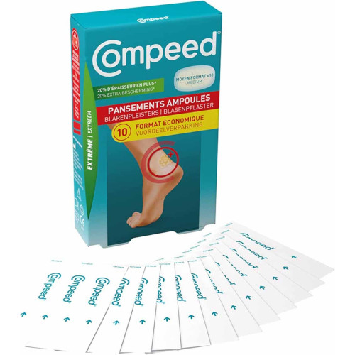 Compeed Pansements Ampoules Extrême 10 - Soulagement Rapide