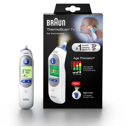 BRAUN ThermoScan 7+ IRT6525 1 Thermomètre - Précision Familiale