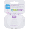 MAM Bouts de Sein Silicone Taille L Kit - Douceur Extrême