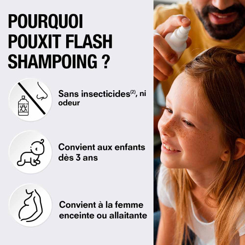 Paranix Flash Shampoing Anti-Poux 100ml - Efficace en 5min chez