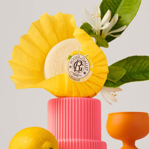 Savon Cédrat Bienfaisant Roger & Gallet 100g - Fraîcheur Stimulante