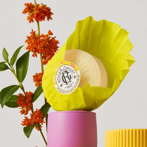 Savon Fleur d'Osmanthus 100g ROGER & GALLET - Parfum Longue Durée