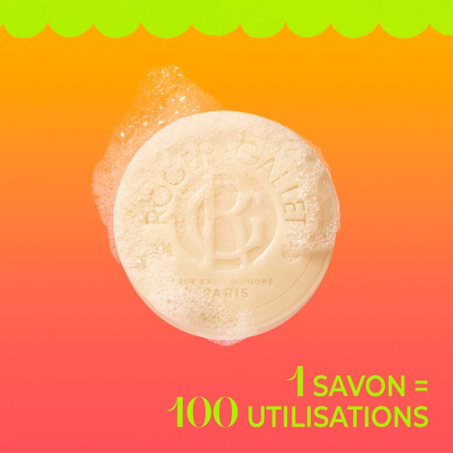 Savon Fleur d'Osmanthus 100g ROGER & GALLET - Parfum Longue Durée