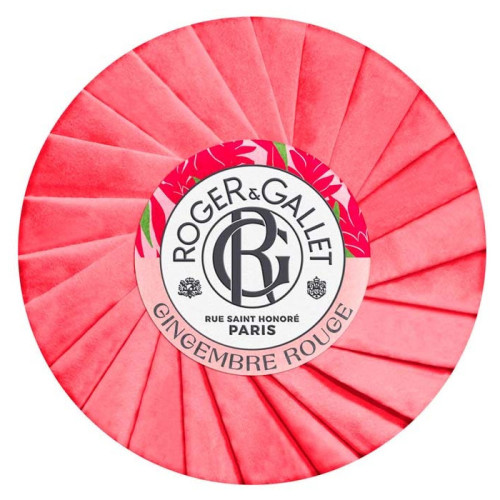 Savon Gingembre Rouge ROGER & GALLET 100g - Fraîcheur et Douceur
