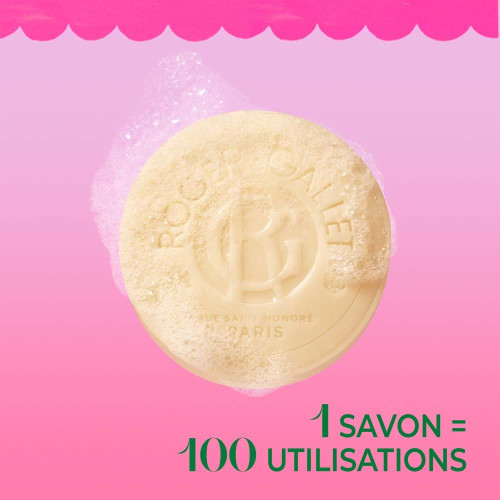 Savon Bienfaisant Rose Roger & Gallet 100g - Apaisant et Naturel