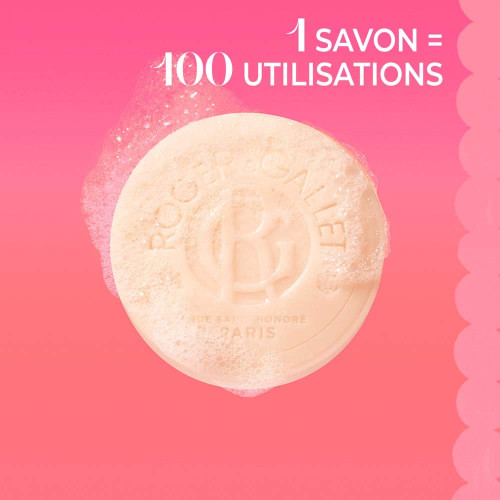 Savon Rose Thé Roger & Gallet 100g - Fraîcheur et Douceur Naturelle