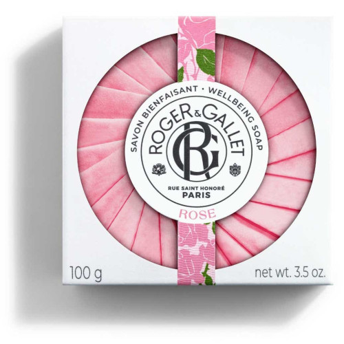 Savons Bienfaisants Rose Roger & Gallet 3x100g - Douceur et Nettoyage