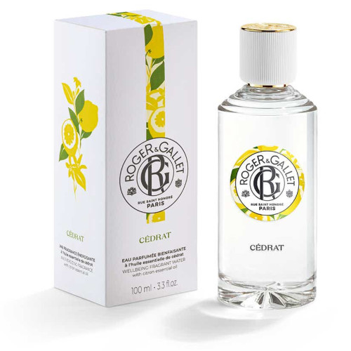 Eau Parfumée Cédrat ROGER & GALLET 100ml - Énergisante et Stimulante