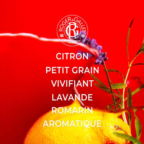 ROGER & GALLET Jean Marie Farina 100mL - Fraîcheur Agrumes Aromates