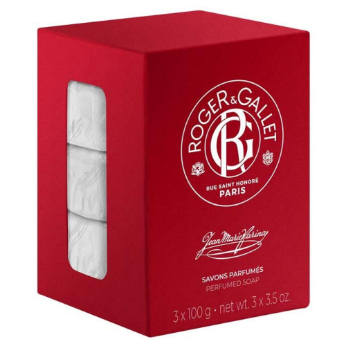 ROGER & GALLET Jean Marie Farina Savon 3x100g - Bienfait Vivifiant
