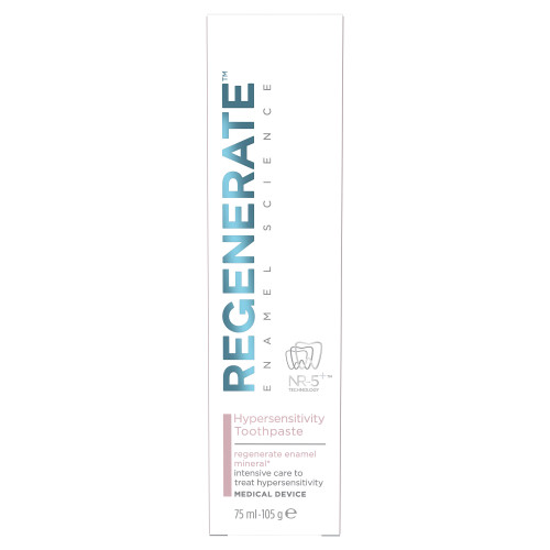 REGENERATE Dentifrice Hypersensibilité 75ml - Soulagement Rapide