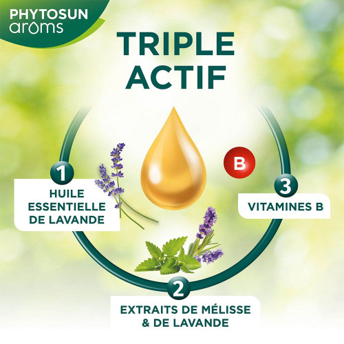 Phytosun Arôms Sommeil Triple Action 30 comprimés - Améliore Sommeil