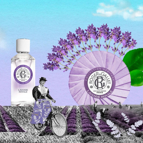 Eau Parfumée Lavande Royale 100mL - Relaxation optimale ROGER & GALLET