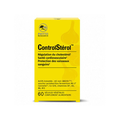 PhytoResearch ControlStérol 60 gélules - Régule cholestérol