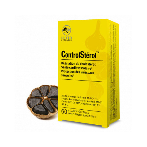 PhytoResearch ControlStérol 60 gélules - Régule cholestérol