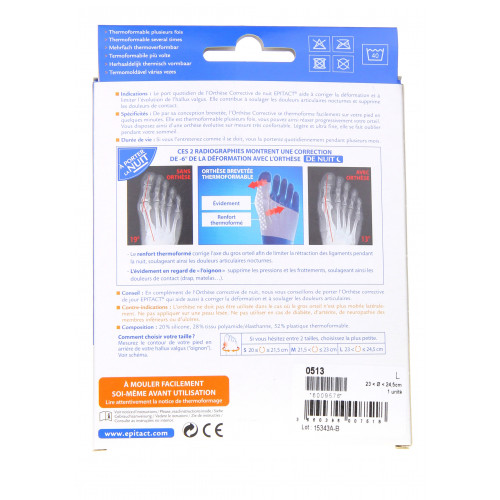 Orthèse Corrective Hallux Valgus de Nuit Orthèse Corrective Hallux Valgus de Nuit