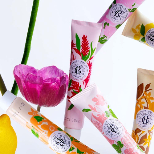 Crème Mains Rose Roger & Gallet 30ml - Hydratation et Protection