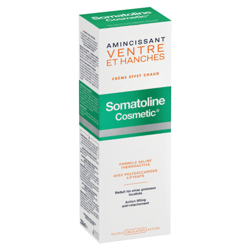 Somatoline 250ml Crème Chaude Amincissante Ventre Hanches