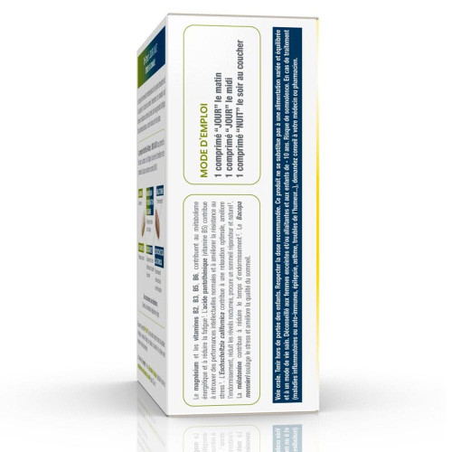 SYNERGIA D-Stress Jour Nuit 60 Comprimés - Gestion Stress Sommeil