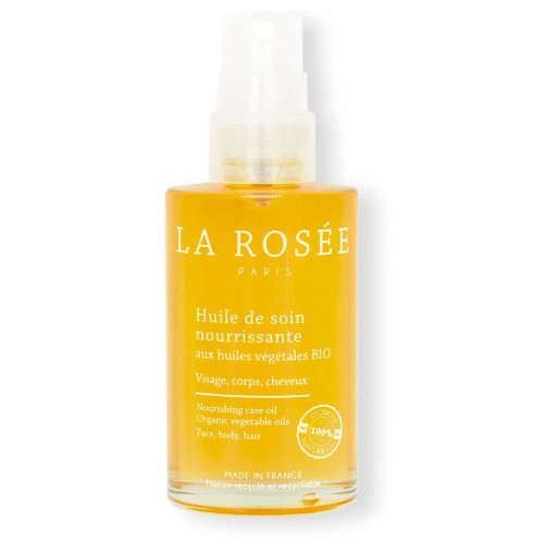 Huile Soin Nourrissante Bio LA ROSEE 100ml - Beauté Naturelle Vegan